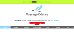 Desktop Screenshot of massage-odense.dk